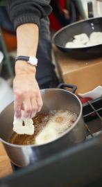 smażenie na głębiokim tłusczu